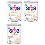 Sma Comfort 2 6-12 Ay Devam Sütü 400 gr Sütlü İçerikli 3'lü Avantaj Paketi