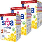 Sma Optipro 2 6-12 Ay Sütlü Toz Devam Sütü 3600 gr (3 x 1200 gr) Bebek Mamaları