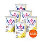 SMA Optipro 2 Numara 6-12 Ay Bebek Devam Sütü 4800 gr Sütlü İçerik 6 Adet