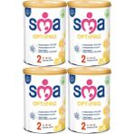 SMA Optipro 400 gr No:2 Devam Sütü (6-12 Ay) (4 Lü Set)