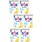 SMA Sma Optipro 3 1-3 Yaş İçin Toz Devam Sütü 4800 gr 6 Adet Probiyotik İçerikli