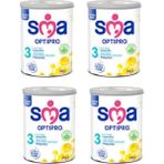 Sma Toz Devam Sütü 3 Optipro Probiyotik 1 - 3 Yaş 4 x 400 G Sağlıklı Beslenme İçin