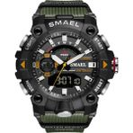 Smael 8040 Dijital Analog Spor Askeri Erkek Kol Saati - yok