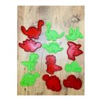 Small Shapes Dinozor, Dinazor 6'Lı Set Kurabiye Kalıbı Ve Hamur Şekillendirici