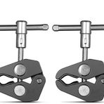 SmallRig 2058 İkili 1/4-3/8 inç Süper Clamp Seti