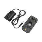 SmallRig 4340 NP-F Pil Montaj Plakası Kiti LP-E6NH Sahte Pil Güç Kablosu İle