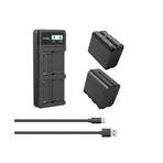 SmallRig NP-F970 3823 Batarya ve Şarj Cihazı Kiti