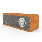 Smalody Kablosuz Mini Ahşap Bluetooth Hoparlör (Gri)