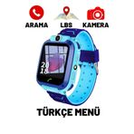 Smart Baby Q12 Mavi Akıllı Çocuk Takip Saati