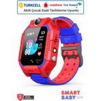 Smart Baby SmartBaby Q19 Akıllı Çocuk Takip Saati - Sim Kartlı Arama, Kameralı, Gizli Dinleme Özellikli - Kırmızı