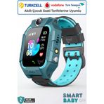 Smart Baby SmartBaby Q19 LBS Konumlu Akıllı Çocuk Takip Saati - Sim Kartlı Arama, Kameralı, Gizli Dinleme Özellikli - Yeşil