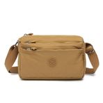 Smart Bags 1006 Taba Küçük Boy Smart Bags Krinkıl Postacı Kadın Çantası
