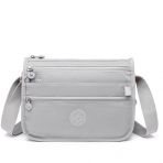 Smart Bags 1128 Açık Gri Kadın Postacı Çantası