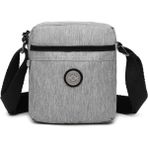 Smart Bags 3089 Gri Siyah Kadın Postacı Çanta