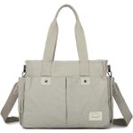 Smart Bags Exclusive Kanvas Kumaş Kadın Omuz Çantası 1307 - Gri