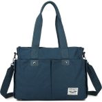 Smart Bags Exclusive Kanvas Kumaş Kadın Omuz Çantası 1307 - Lacivert