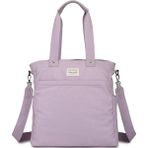 Smart Bags Exclusive Kanvas Kumaş Kadın Omuz Çantası 1309 Lila