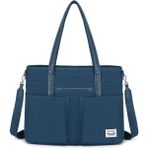 Smart Bags Exclusive Kanvas Kumaş Kadın Omuz Çantası 1325 - Lacivert