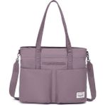 Smart Bags Exclusive Kanvas Kumaş Kadın Omuz Çantası 1325 - Mürdüm