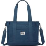 Smart Bags Exclusive Kanvas Kumaş Kadın Omuz Çantası 1326 - Lacivert