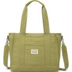 Smart Bags Exclusive Kanvas Kumaş Kadın Omuz Çantası 1326 - Yağ Yeşili