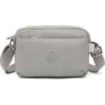 Smart Bags Günlük Küçük Boy Su Geçirmez Hafif Krınkıl Kumaş Kadın Omuz Çantası Buz Gri