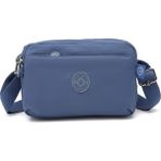 Smart Bags Günlük Küçük Boy Su Geçirmez Hafif Krınkıl Kumaş Kadın Omuz Çantası Mavi