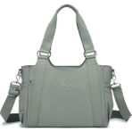 Smart Bags Günlük Orta Boy Su Geçirmez Krınkıl Kumaş Kadın Omuz Çantası Yeşil