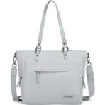 Smart Bags Kadın Omuz Çantası – Özel Kumaş, Su Geçirmez, Geniş Hacim, Hafif & Şık SB3323 - Gri
