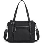 Smart Bags Kadın Omuz Çantası – Özel Kumaş, Su Geçirmez, Geniş Hacim, Hafif & Şık SB3329 - Siyah