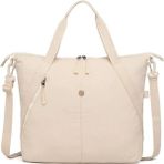 Smart Bags Kadın Omuz Çantası – Özel Kumaş, Su Geçirmez, Geniş Hacim, Hafif & Şık SB3335 - Bej