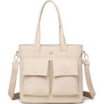 Smart Bags Kadın Omuz Çantası – Özel Kumaş, Su Geçirmez, Geniş Hacim, Hafif & Şık SB3345 - Bej