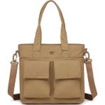 Smart Bags Kadın Omuz Çantası – Özel Kumaş, Su Geçirmez, Geniş Hacim, Hafif & Şık SB3345 - Kahve