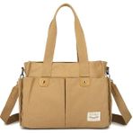 Smart Bags Kanvas Omuz Çantası BC 1307 - Camel