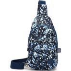 Smart Bags Krinkıl Kumaş Bodybag Postacı Çantası Kadın 1239 - Mavi - Rose