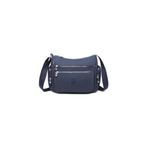 Smart Bags Krinkıl Kumaş Kadın Omuz Çantası 1115-183 (Lacivert)