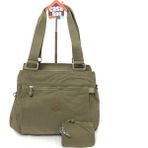 Smart Bags Krinkıl Kumaş Kadın Omuz - Çapraz Çantası Kahverengi