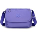 Smart Bags Krinkıl Kumaş Kadın Postacı Çantası Smart Bags 1148 - Mor