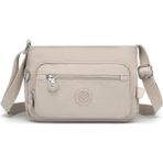 Smart Bags Krinkıl Kumaş Kadın Postacı Çantası Smart Bags 3270 - Bej