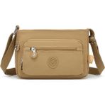 Smart Bags Krinkıl Kumaş Kadın Postacı Çantası Smart Bags 3270 - Camel