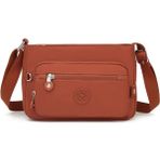 Smart Bags Krinkıl Kumaş Kadın Postacı Çantası Smart Bags 3270 - Kiremit
