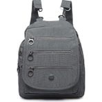 Smart Bags Krinkıl Kumaş Kadın Sırt Çantası BC 1169 - Koyu Yeşil