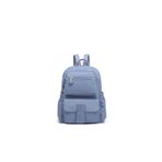 Smart Bags Krinkıl Kumaş Su Geçirmez Kadın Sırt Çantası BC 3168 - Jeans Mavi