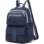 Smart Bags Krinkıl Kumaş Su Geçirmez Kadın Sırt Çantası BC 3168 - Lacivert