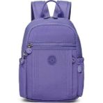 Smart Bags Küçük Boy Krinkıl Kumaş Kadın Sırt Çantası BC 3179 - Mor