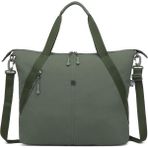 Smart Bags Mikro Poly Kumaş Büyük Boy Kadın Omuz Çantası 3335 - Haki