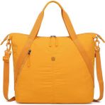 Smart Bags Mikro Poly Kumaş Büyük Boy Kadın Omuz Çantası 3335 - Hardal