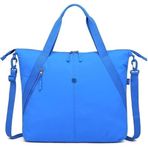 Smart Bags Mikro Poly Kumaş Büyük Boy Kadın Omuz Çantası 3335 - Mavi