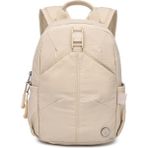 Smart Bags Mikro Poly Kumaş Küçük Boy Kadın Sırt Çantası 3334 - Bej