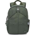 Smart Bags Mikro Poly Kumaş Küçük Boy Kadın Sırt Çantası 3334 - Haki